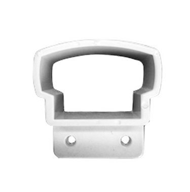 HR1 TOP WALL MOUNT - ALUM - WHITE
